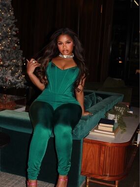 Emerald Green Women's Jumpsuit